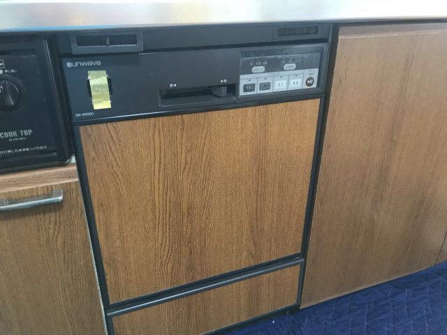リンナイフロントオープンタイプ食洗機RSW-F402C-SV取替工事 – 名古屋市の食器洗い機（食洗機）ならおまかせください！